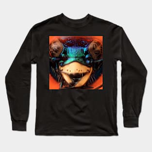 Six-spotted Tiger Beetle (Cicindela sexgutatta) Long Sleeve T-Shirt